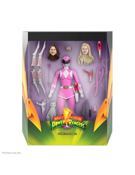 es::Mighty Morphin Power Rangers Galácticos Figura Ultimates Pink Ranger 18 cm