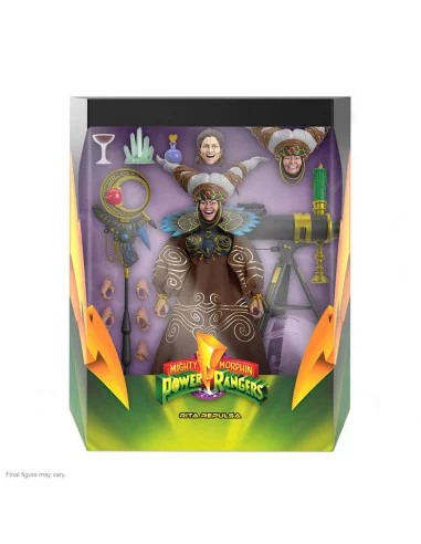 es::Mighty Morphin Power Rangers Galácticos Figura Ultimates Rita Repulsa 18 cm 