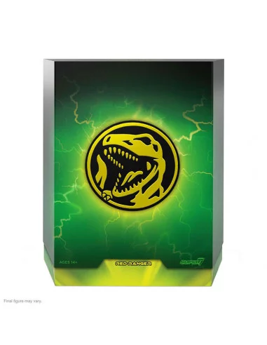 es::Mighty Morphin Power Rangers Galácticos Figura Ultimates Red Ranger 18 cm 