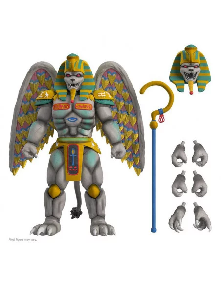 es::Mighty Morphin Power Rangers Galácticos Figura Ultimates King Sphinx 20 cm 
