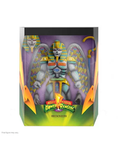 es::Mighty Morphin Power Rangers Galácticos Figura Ultimates King Sphinx 20 cm 