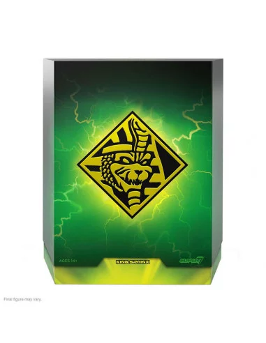 es::Mighty Morphin Power Rangers Galácticos Figura Ultimates King Sphinx 20 cm 