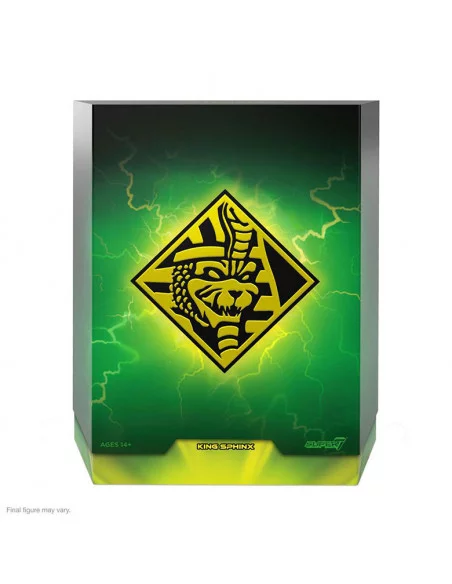 es::Mighty Morphin Power Rangers Galácticos Figura Ultimates King Sphinx 20 cm 
