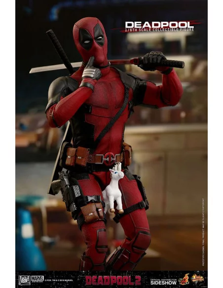 es::Deadpool 2 Figura 1/6 Deadpool Hot Toys 31 cm