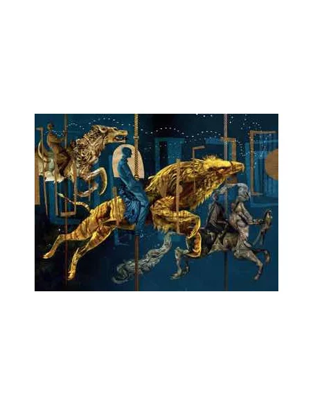 es::American Gods Edición ilustrada por Dave McKean