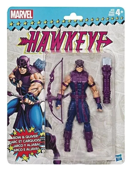 es::Marvel Legends Classic Avengers Vintage Series 6 figuras es::Marvel Legends Classic Avengers Vintage Series 6 figuras