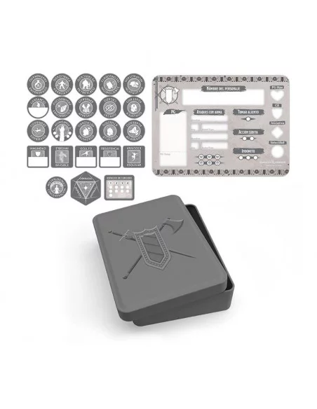 es::Dungeons & Dragons - Set de marcadores del Guerrero 