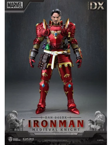 es::Marvel Figura Dynamic 8ction Heroes 1/9 Medieval Knight Iron Man Deluxe Version 20 cm