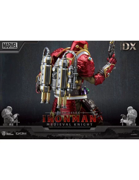es::Marvel Figura Dynamic 8ction Heroes 1/9 Medieval Knight Iron Man Deluxe Version 20 cm