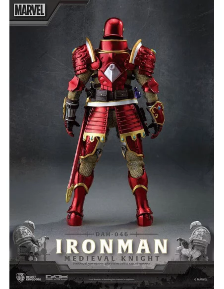 es::Marvel Figura Dynamic 8ction Heroes 1/9 Medieval Knight Iron Man 20 cm 