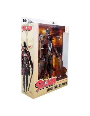 es::Spawn Figura Gunslinger Gatling Gun 18 cm 