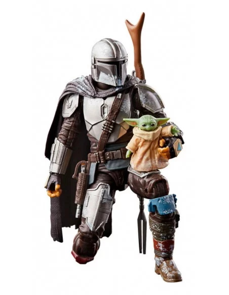 es::Star Wars The Mandalorian Black Series Figuras 2021 Mandalorian & Grogu Maldo Kreis 15 cm