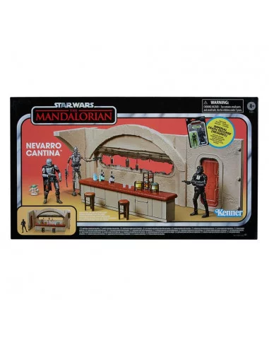 es::Star Wars The Mandalorian Vintage Collection Nevarro Cantina con Imperial Death Trooper Nevarro