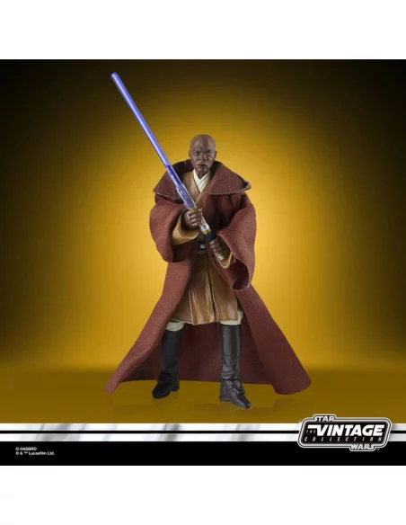 es::Star Wars Episode II Vintage Collection Figura 2022 Mace Windu 10 cm 