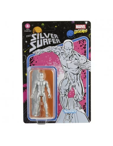 es::Marvel Legends Retro Figura Silver Surfer 10 cm