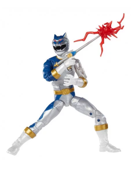 es::Power Rangers Wild Force Lightning Collection Figura Lunar Wolf Ranger 15 cm