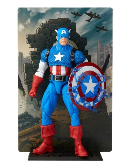 es::Marvel Legends 20th Anniversary Series 1 Figura 2022 Captain America 15 cm