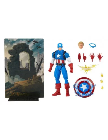 es::Marvel Legends 20th Anniversary Series 1 Figura 2022 Captain America 15 cm