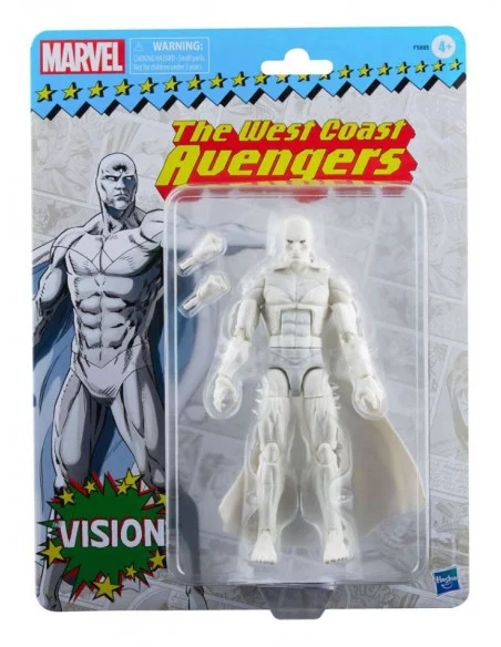 es::Marvel Legends Retro Collection Series Figura 2022 Vision The West Coast Avengers 15 cm 