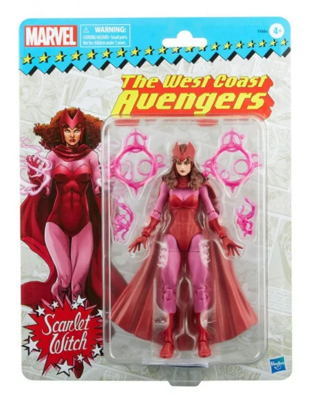 es::Marvel Legends Retro Collection Series Figura 2022 Scarlet Witch West Coast Avengers 15 cm 