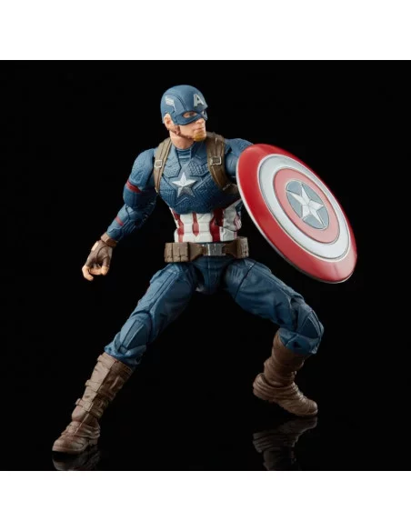 es::Marvel Legends Pack de 2 Figuras 2022 Captain America: Sam Wilson & Steve Rogers 15 cm
