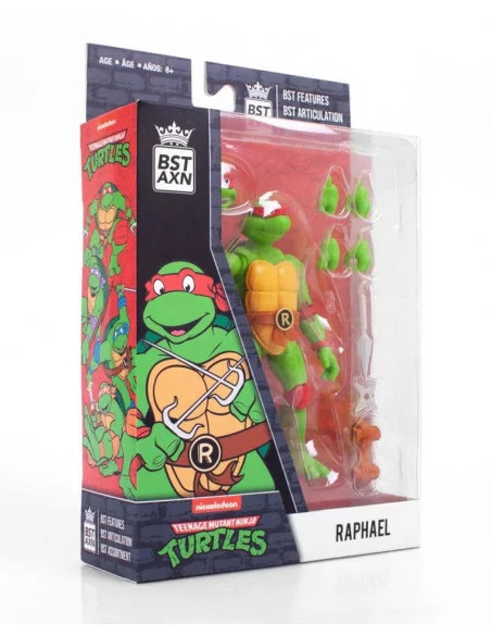 es::Tortugas Ninja Figura BST AXN Raphael 13 cm