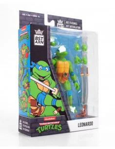 es::Tortugas Ninja Figura BST AXN Leonardo 13 cm 2