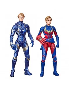 es::The Infinity Saga Marvel Legends Series Pack de 2 Figuras 2021 Captain Marvel & Rescue Armor 15 cm Endgame