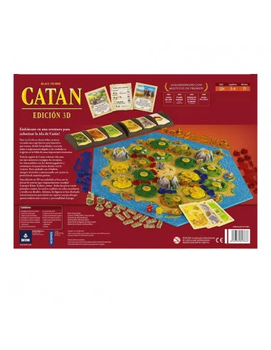 es::Catan: Edición 3D - Juego de mesa