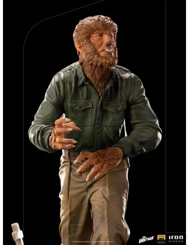 es::Universal Monsters Estatua 1/10 Deluxe Art Scale The Wolf Man 21 cm