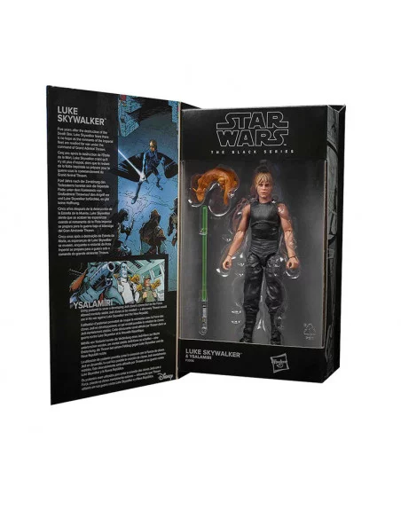 es::Star Wars Black Series Figura Luke Skywalker y Ysalamiri Lucasfilm 50th 15 cm