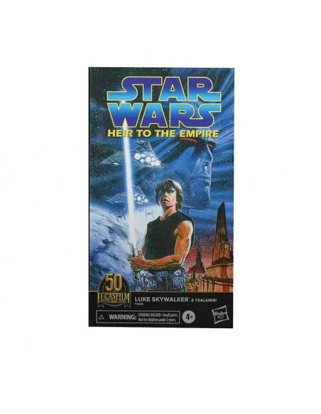 es::Star Wars Black Series Figura Luke Skywalker y Ysalamiri Lucasfilm 50th 15 cm
