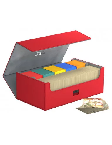 es::Ultimate Guard Arkhive 800+ Caja de Cartas Tamaño Estándar XenoSkin Rojo