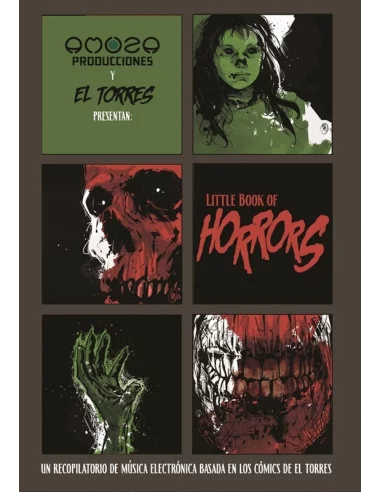 es::CD Little Book of Horrors Firmado por El Torres - Digipack Deluxe