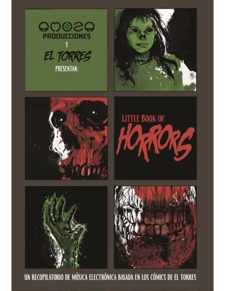 es::CD Little Book of Horrors Firmado por El Torres - Digipack Deluxe