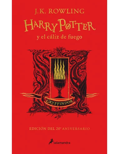 es::Harry Potter y el cáliz de fuego. Edición 20 aniversario Gryffindor