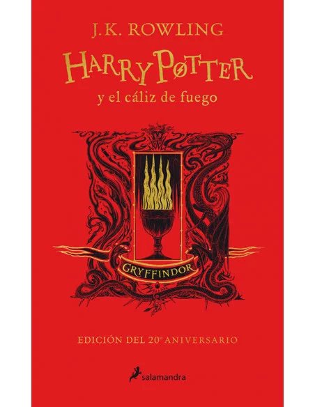 es::Harry Potter y el cáliz de fuego. Edición 20 aniversario Gryffindor