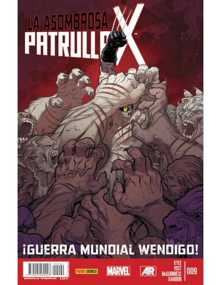 es::La asombrosa Patrulla-X 09: World War Wendigo