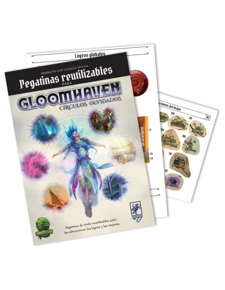 es::Gloomhaven - Círculos olvidados Removable Stickers es::Gloomhaven - Círculos olvidados Removable Stickers
