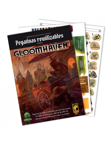 es::Gloomhaven - Removable Stickers 