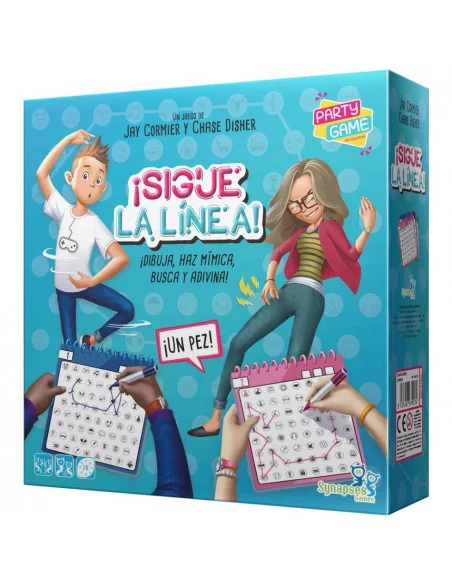 es::¡Sigue la línea! - Juego de tablero