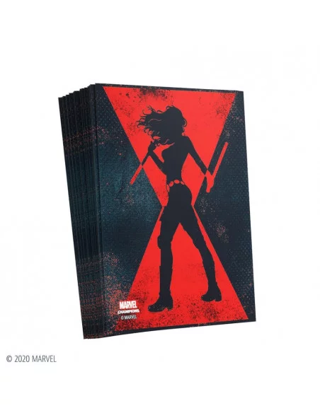 es::Marvel Champions Sleeves Black Widow es::Marvel Champions Sleeves Black Widow