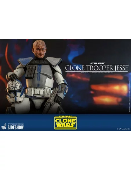 es::Star Wars The Clone Wars Figura 1/6 Clone Trooper Jesse 30 cm