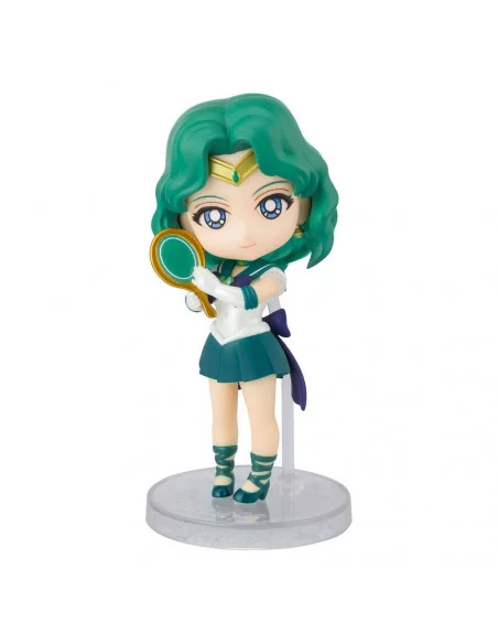 es::Sailor Moon Eternal Figura Figuarts mini Super Sailor Neptune Eternal Edition 9 cm