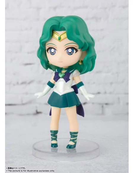 es::Sailor Moon Eternal Figura Figuarts mini Super Sailor Neptune Eternal Edition 9 cm