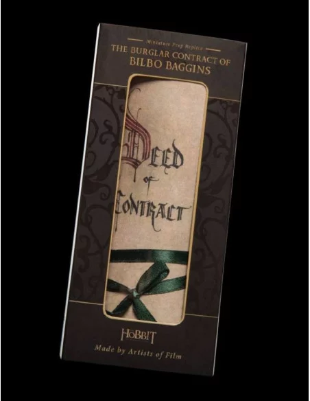 es::El Hobbit Réplica Mini Contrato de Bilbo 