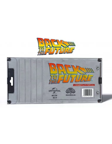 es::Back To The Future Replica 1/1 ´Outatime´ DeLorean Matrícula