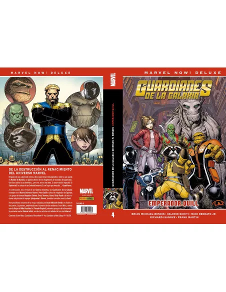 es::Guardianes de la Galaxia de Brian M. Bendis 04 - Cómic Marvel Now! Deluxe