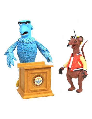 es::The Muppets Select Packs de 2 Figuras Sam the Eagle & Rizzo the Rat 