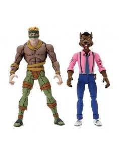 es::Tortugas Ninja Pack de 2 Figuras Rat King & Vernon 18 cm